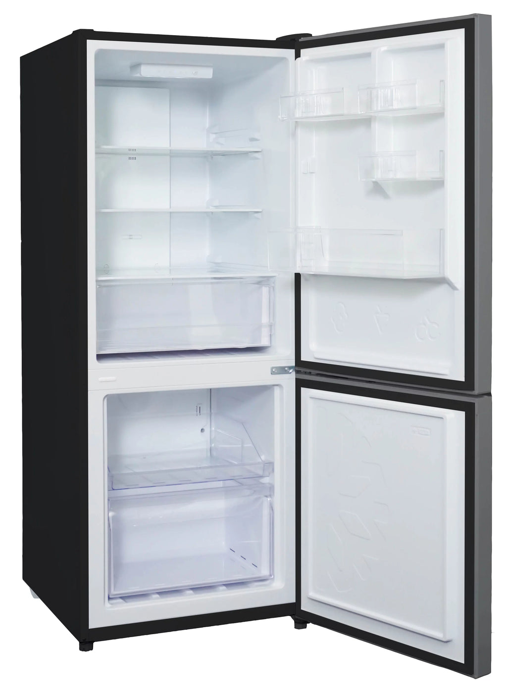 10 Cu. ft. Compact Fridge Bottom Mount Freezer Stainless Steel S235570