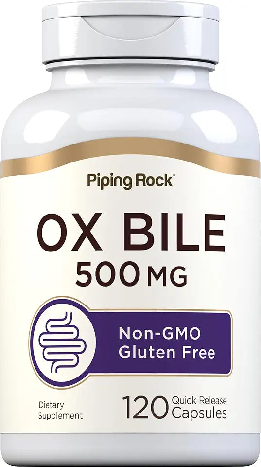 500mg 120 Capsules Non-GMO Gluten Free Digestive Enzyme Supplement N58064
