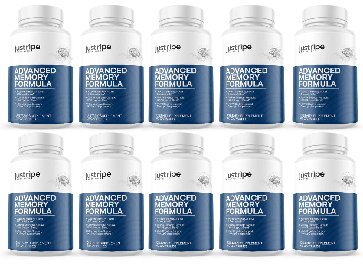 10 Pack Memory Formula Supplement W8559