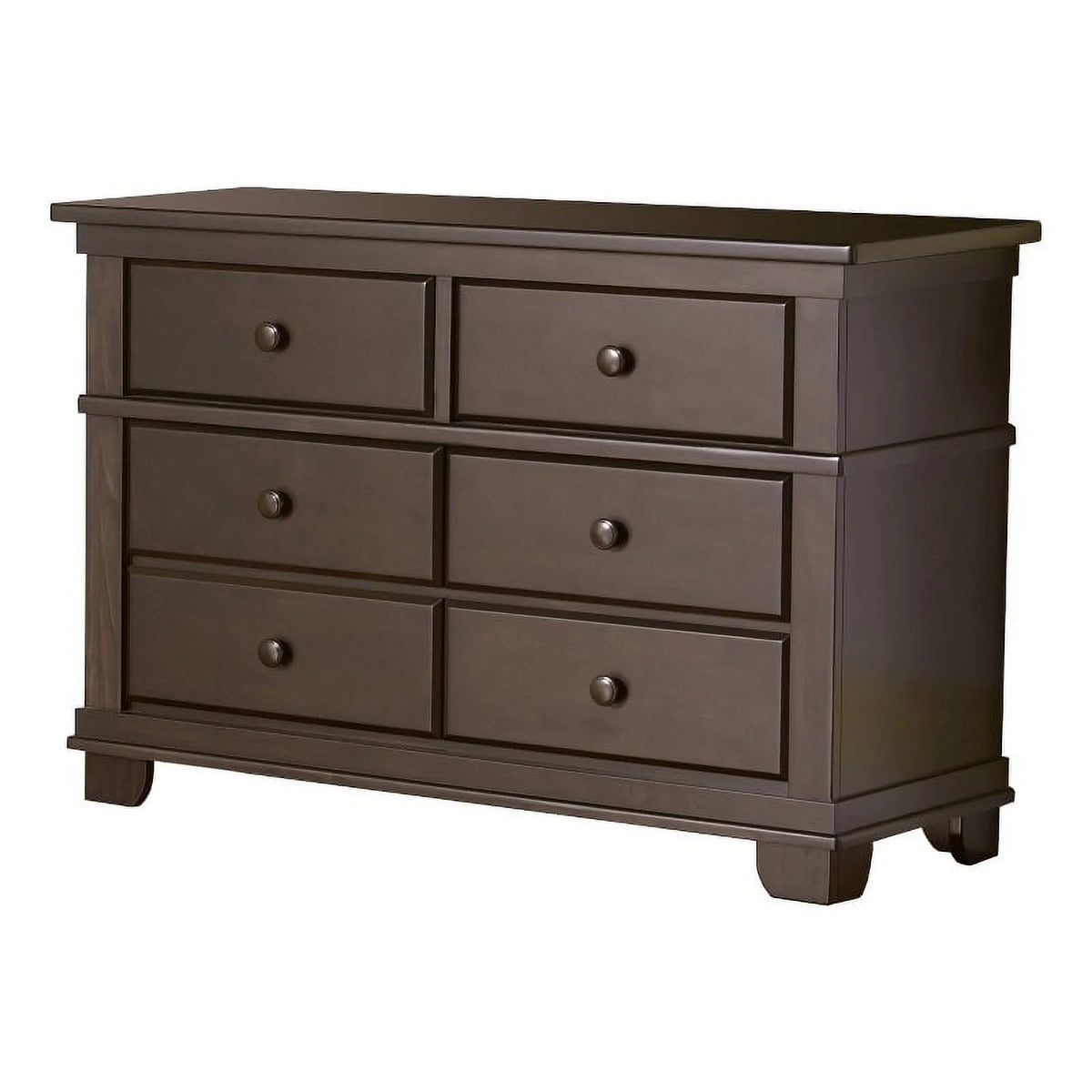 2-Piece Double Dresser and Bookcase Hutch Set F4791