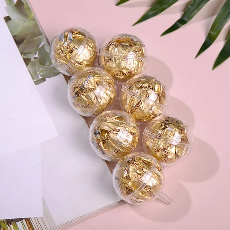 50 Pcs Clear Chocolate Box F414