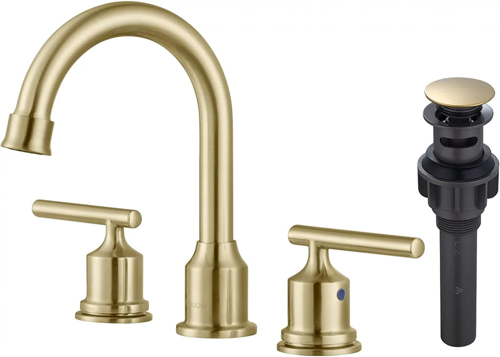 Widespread 3 Hole 2 Handles Bathroom Faucet U70206