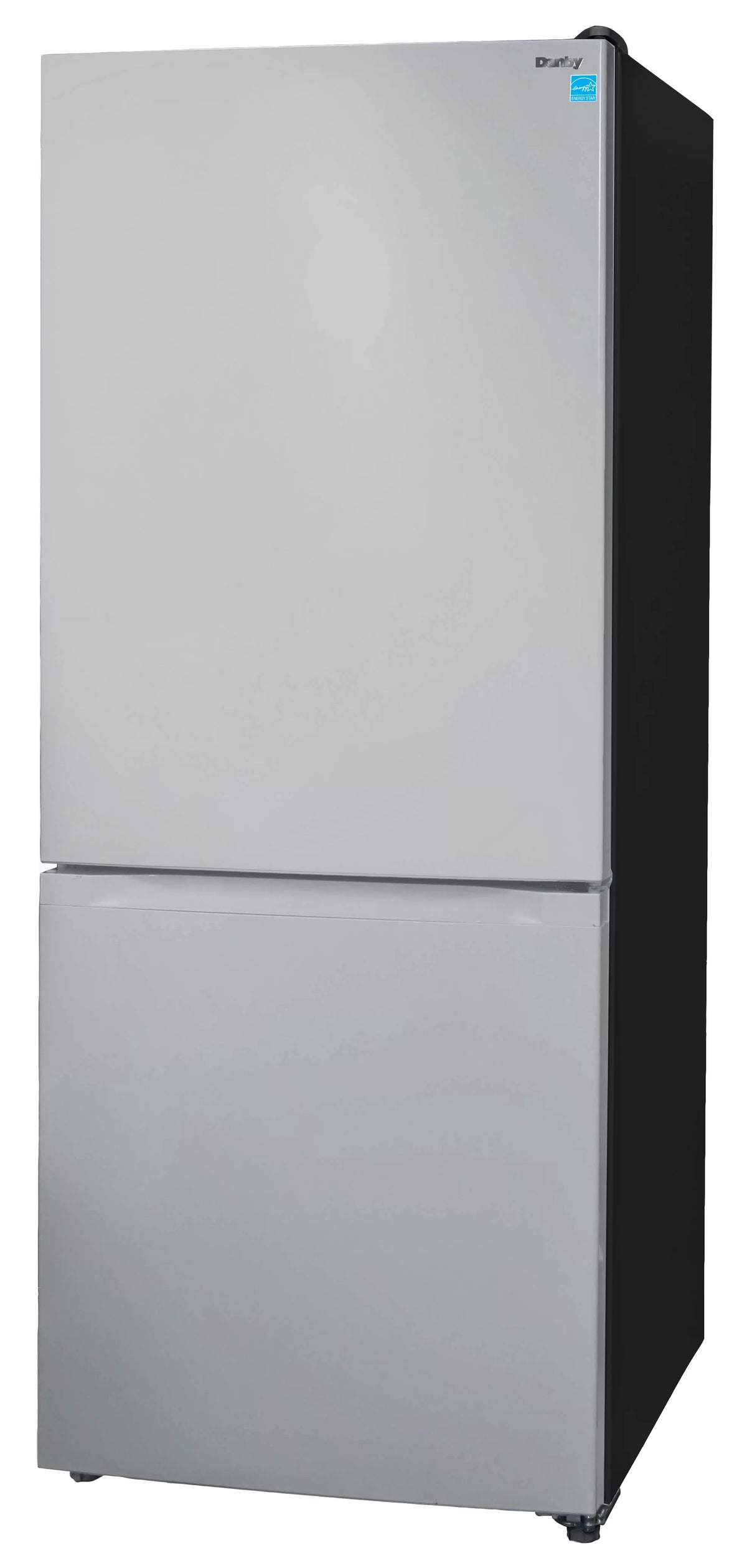 10 Cu. ft. Compact Fridge Bottom Mount Freezer Stainless Steel S235570