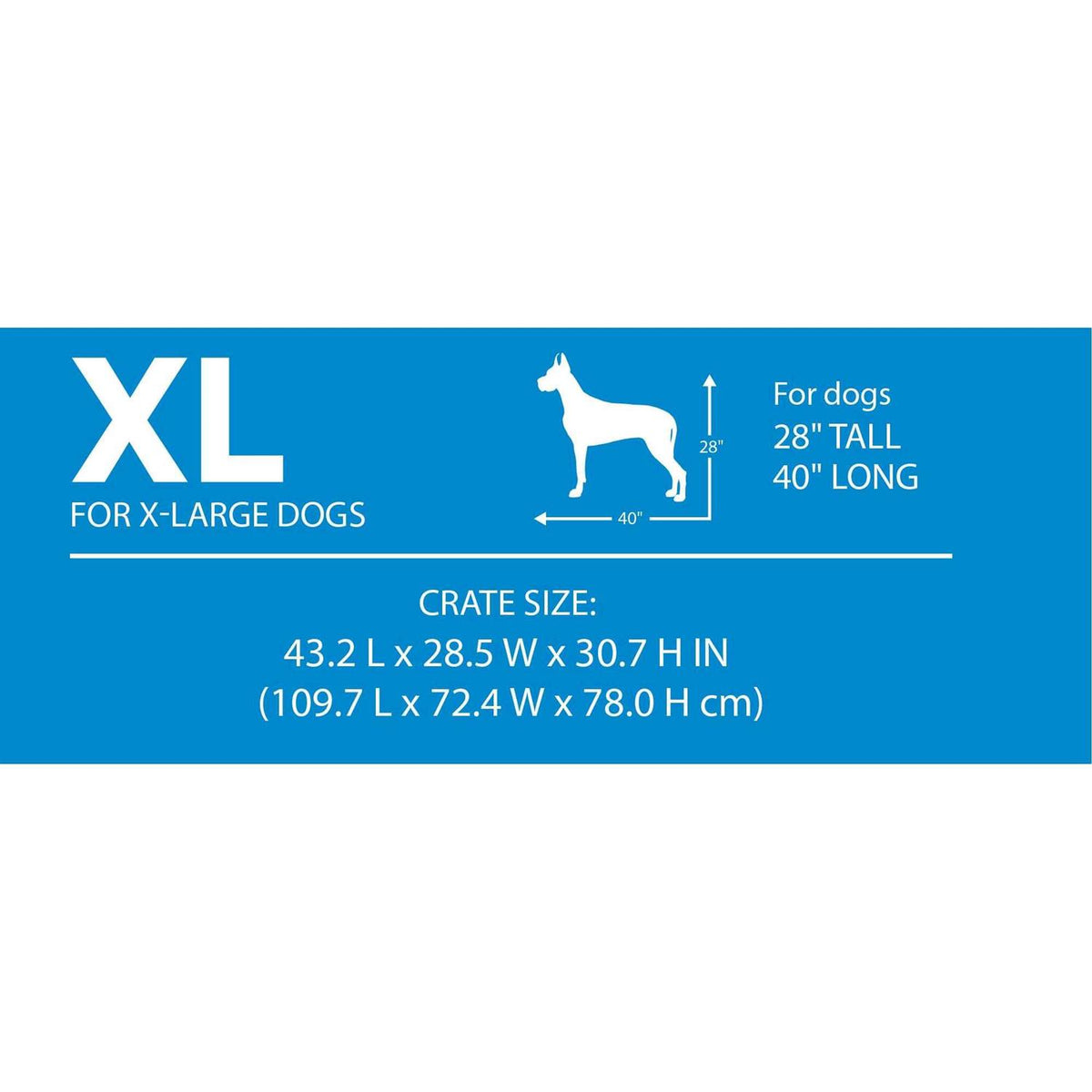 2-Door Folding Dog Crate M546606