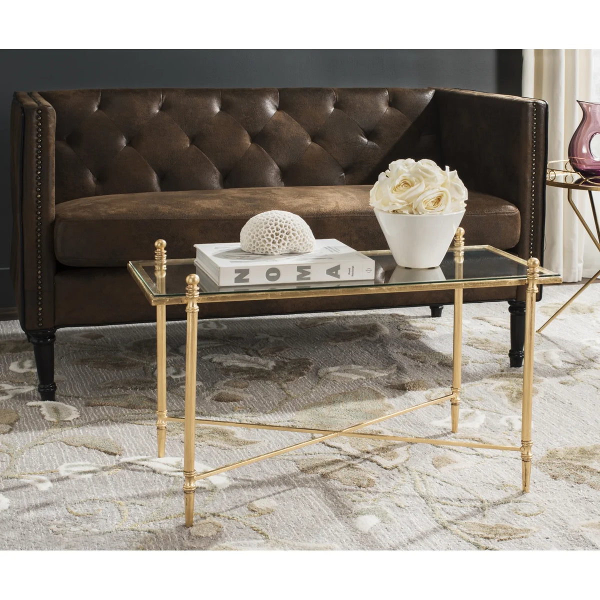 Rustic Solid Coffee Table Y7147