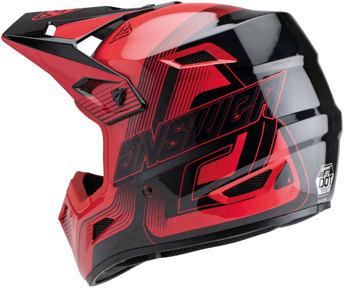 Red Black Offroad Helmet B706709