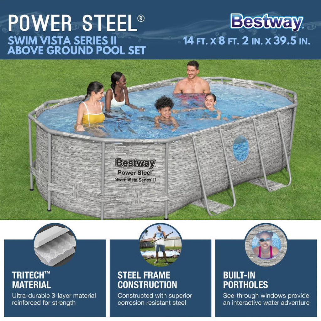 14' x 8'2 Above Ground Pool Set D796102