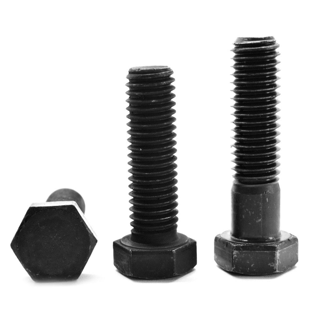 7/16x22-14 x 3x22 Coarse Thread Grade 5 Hex Cap Screw Black Oxide U137