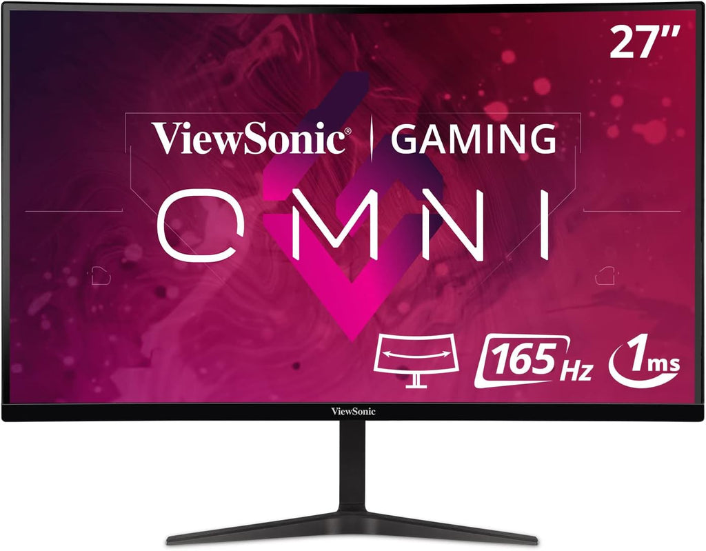 27 Inch Curved 1080p 165Hz Gaming Monitor A5551