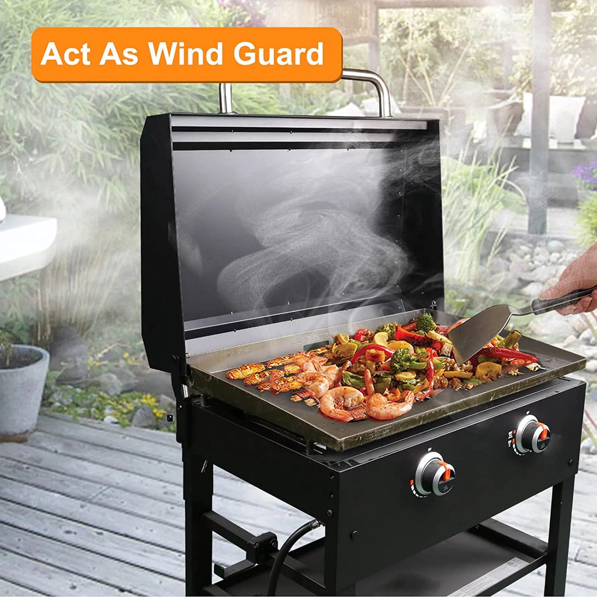 Hinged Lid for 28 inch Griddle Y1847