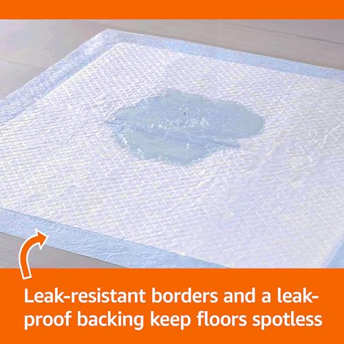 Dog and Puppy Pee Pads, 5-Layer Leak-Proof Super Absorbent, X-Large (28x34), 40 Count X402