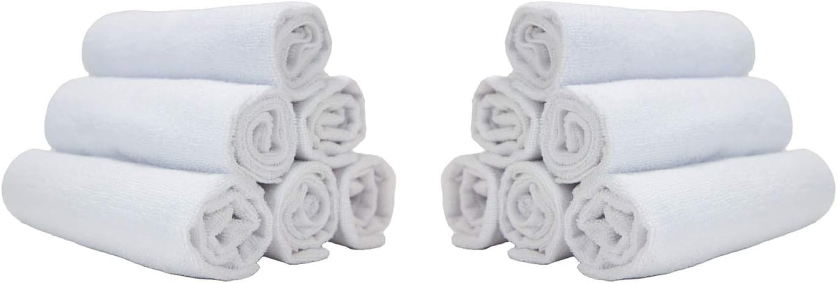 Microfiber Hand Towels 15x24 Blue Y71205