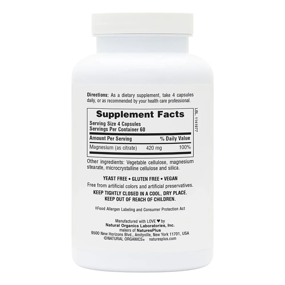 Magnesium 240 VegCap J90025