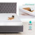 100% Waterproof Cotton Terry Mattress Protector L874