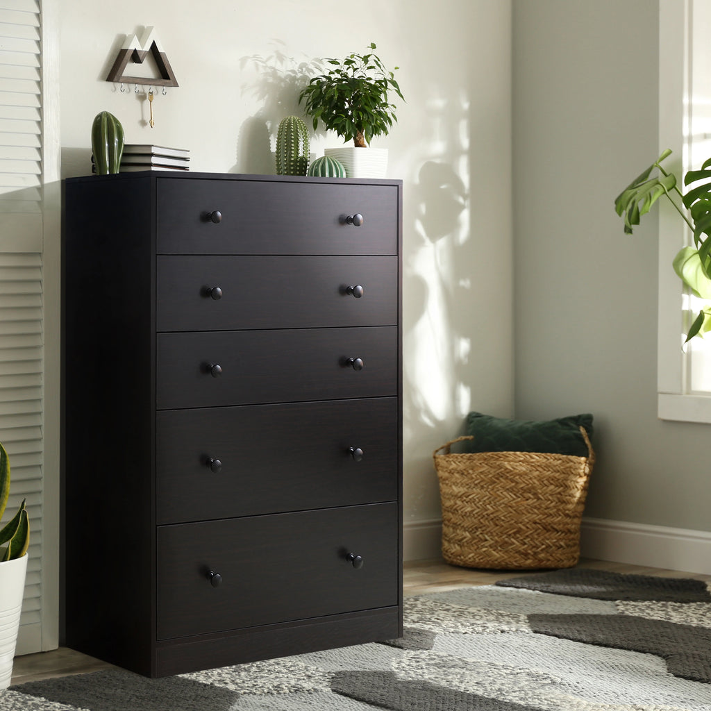 White 5 Drawer Dresser Y575542