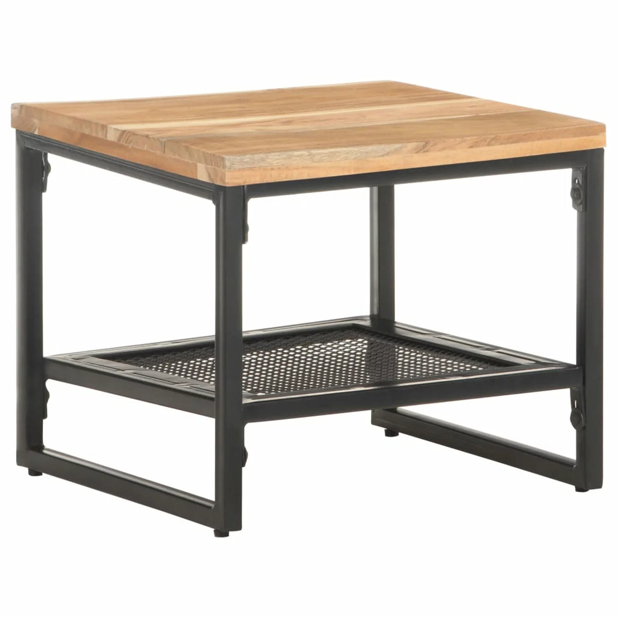 Solid Acacia Wood Side Table N348158