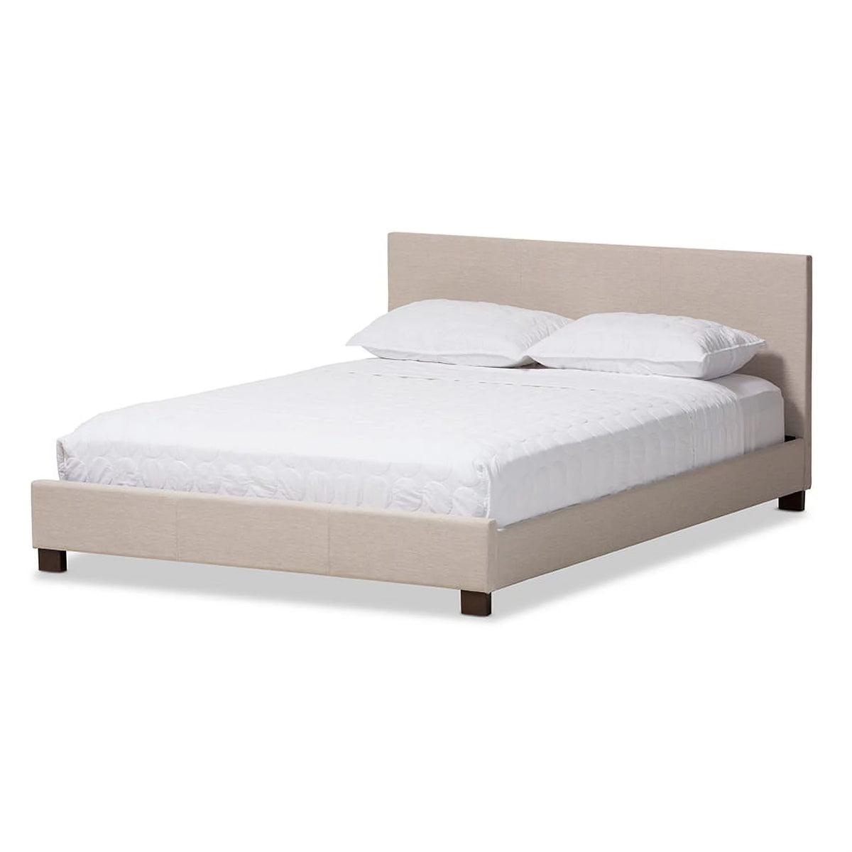 Fabric Upholstered Platform Bed F1169