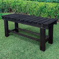 2-Person Wood Outdoor Bench A503