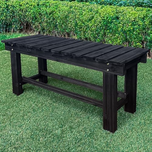 2-Person Wood Outdoor Bench A503