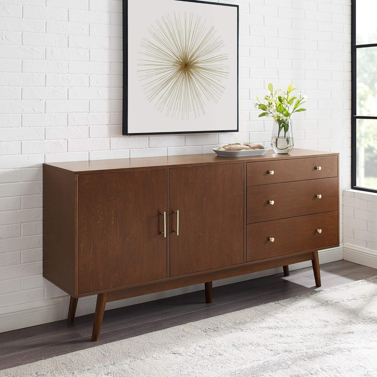 70 Inch Wood Storage Cabinet B728207