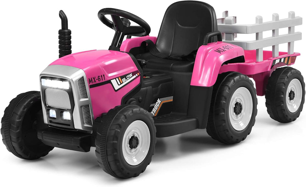 12V Battery Powered Ride on Tractor with Trailer P14185