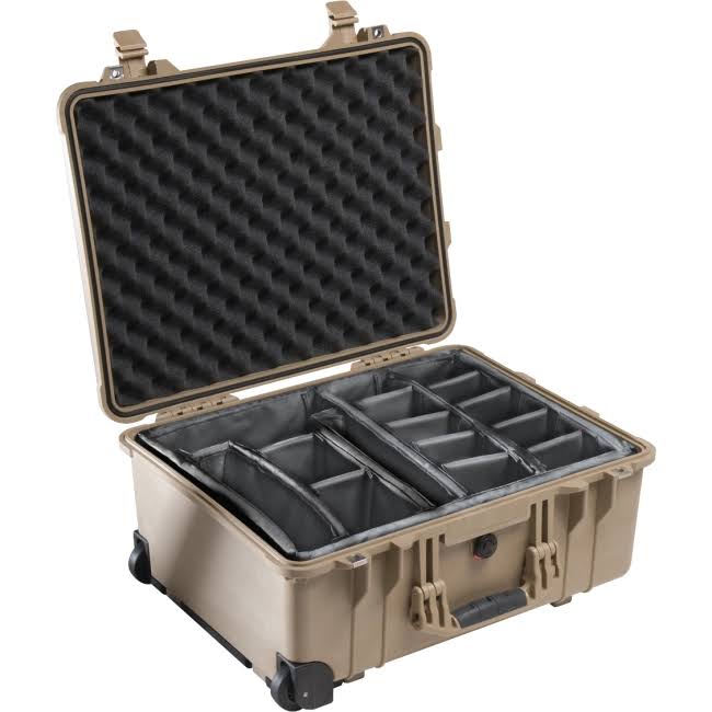 Orange Padded Divider Case L3113