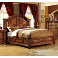 Solid Wood Queen Panel Bed H354