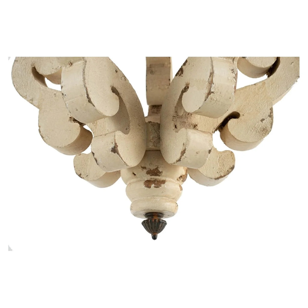1-Light Chandelier 84" Beige E41047
