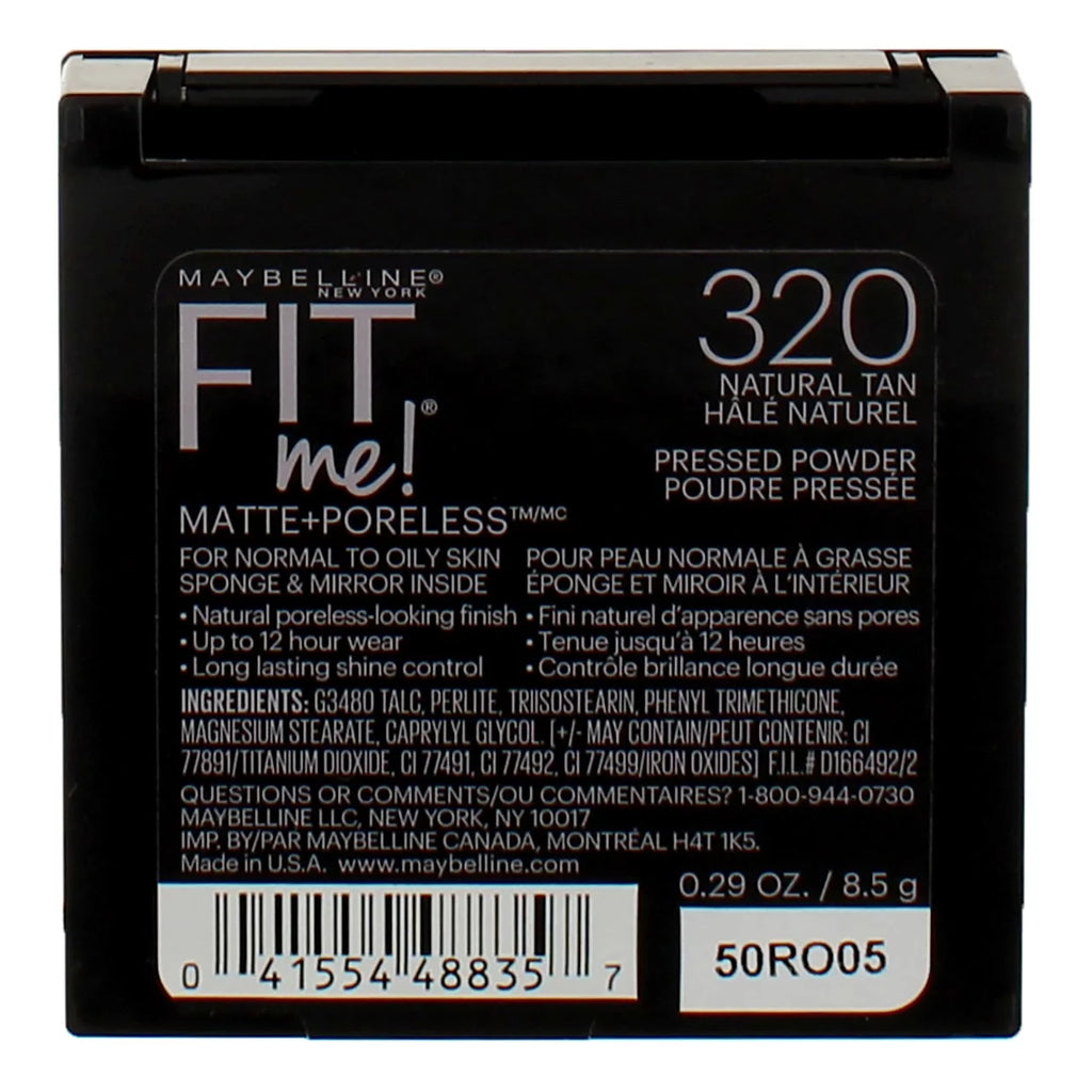 Matte + Poreless Powder Natural Tan 0.3 oz Pack of 3 H4618