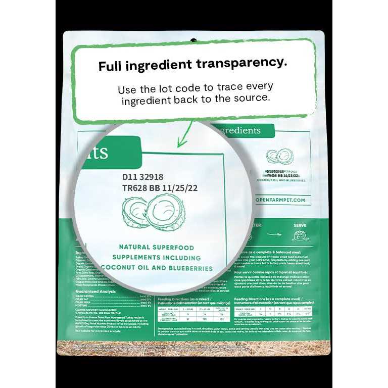 Freeze Dried Raw Dog Food Turkey L773