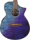 Acoustic Purple Sunset Fade High Gloss Guitar E520