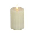 Ivory Flameless Candle with Remote U814032