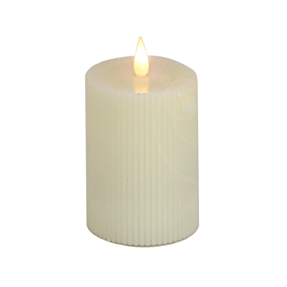 Ivory Flameless Candle with Remote U814032