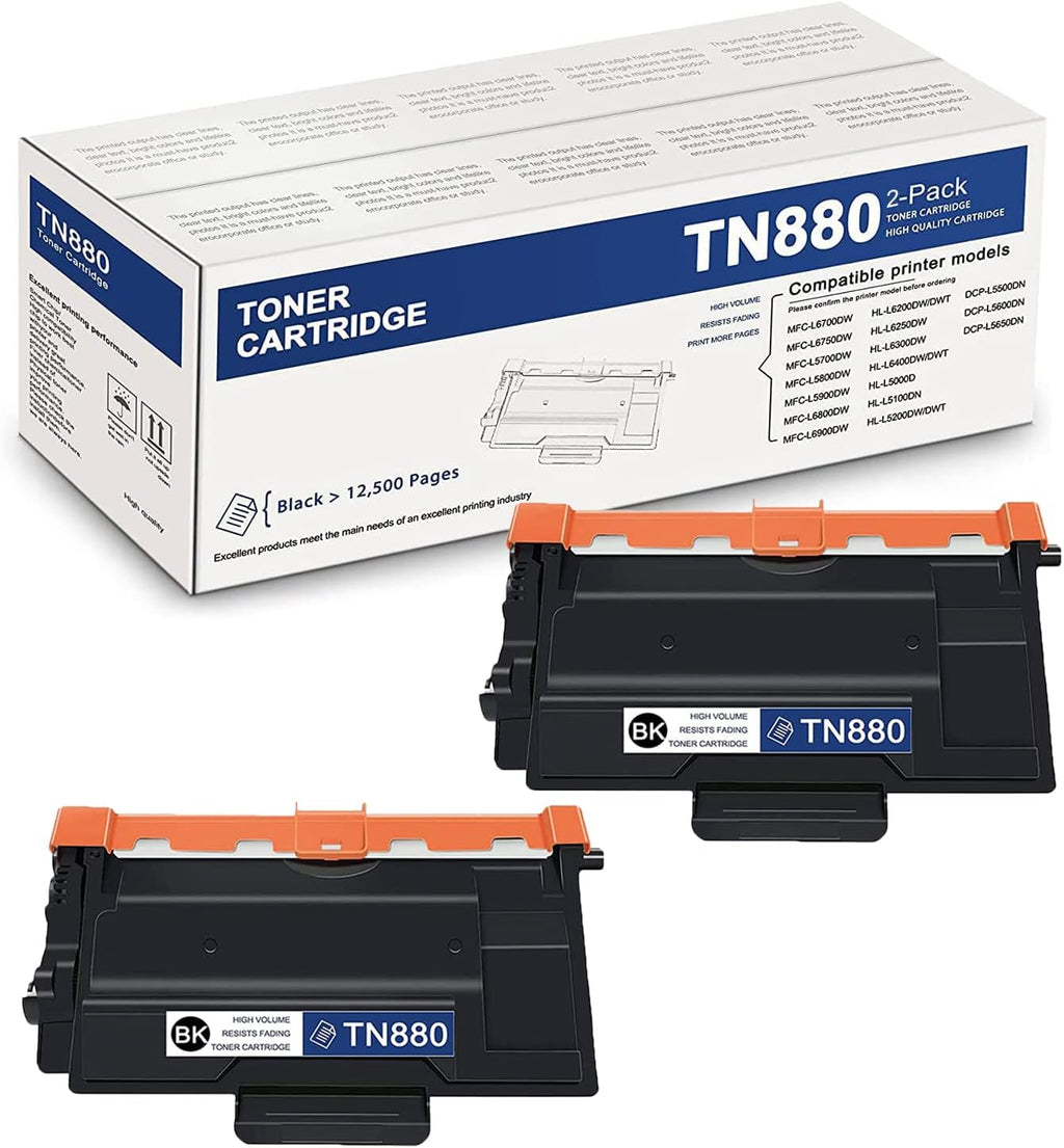 2 Pack Black Compatible Toner Cartridge O218