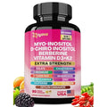 Inositol Berberine Folate Chromium Ceylon Cinnamon Ashwagandha DIM Vitex 90 Capsules L35072