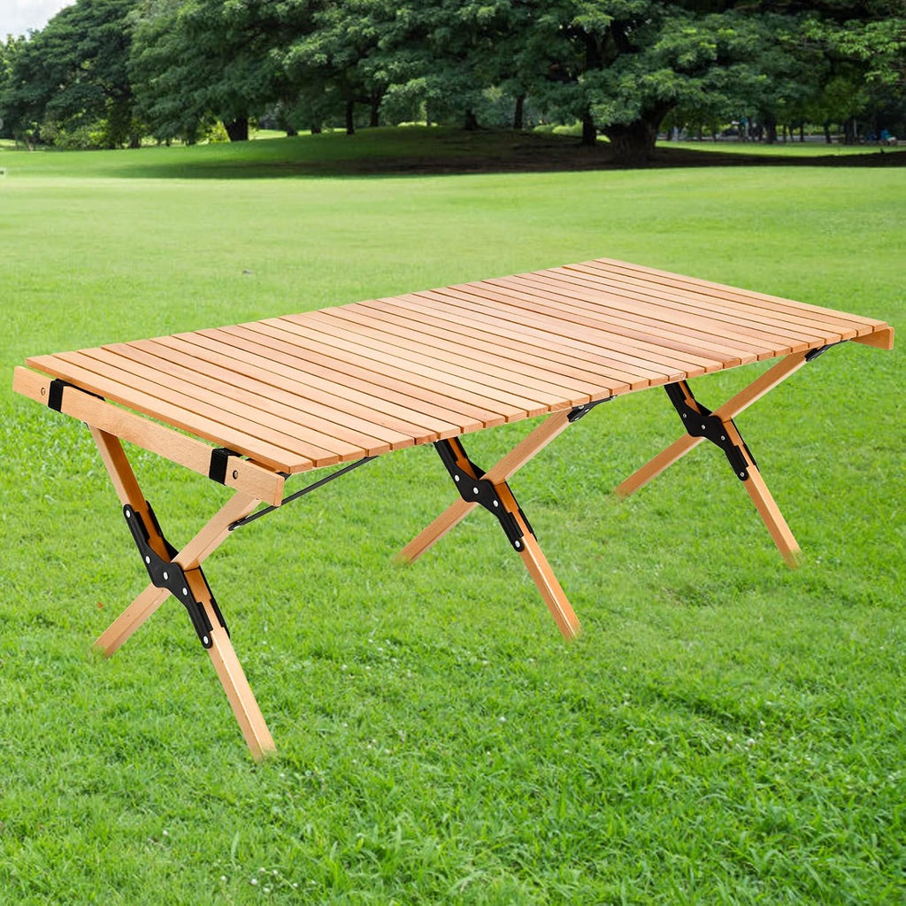 4ft Folding Portable Camping Table with Carry Bag F5990