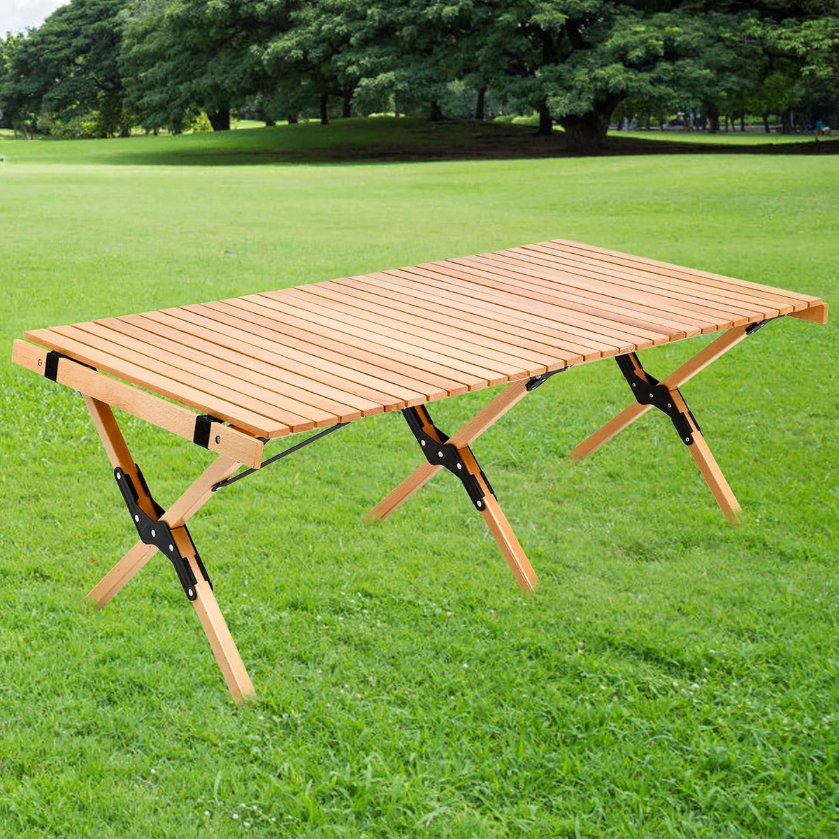 4ft Folding Portable Camping Table with Carry Bag F5990