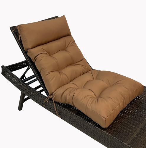 Water Resistant High Back Chair Cushion with Ties V402792