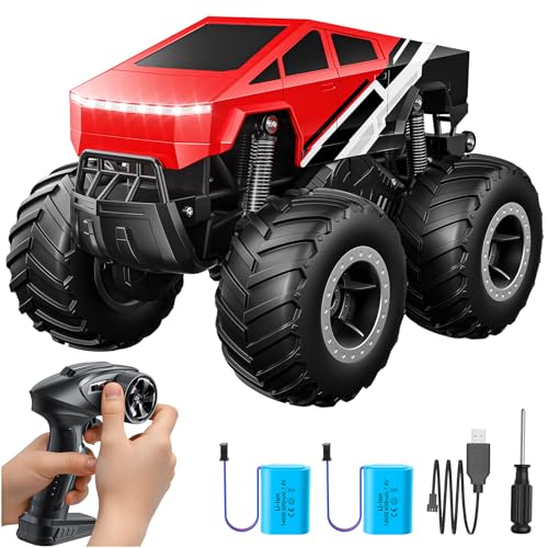 4WD Amphibious RC Off-Road Pick-up Truck 1:16 Scale Red T802