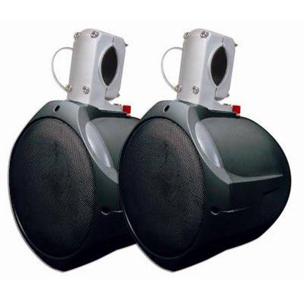 Black 6.5 inch Two Way Marine Wakeboard Speaker Pair G346966