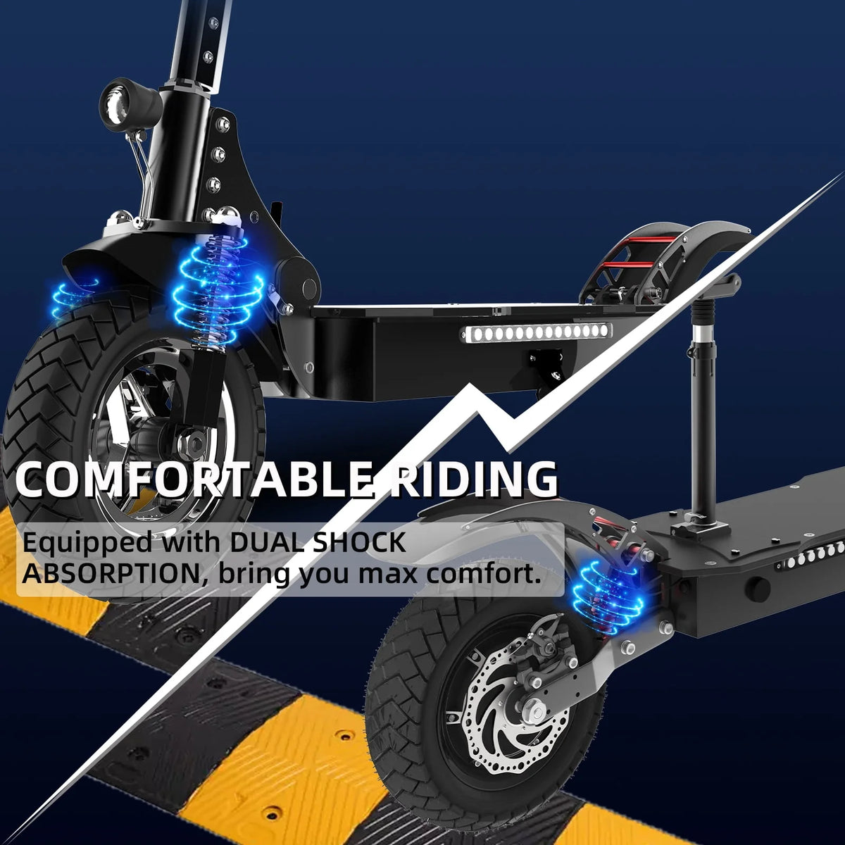 1300W Foldable Electric Scooter Q8689