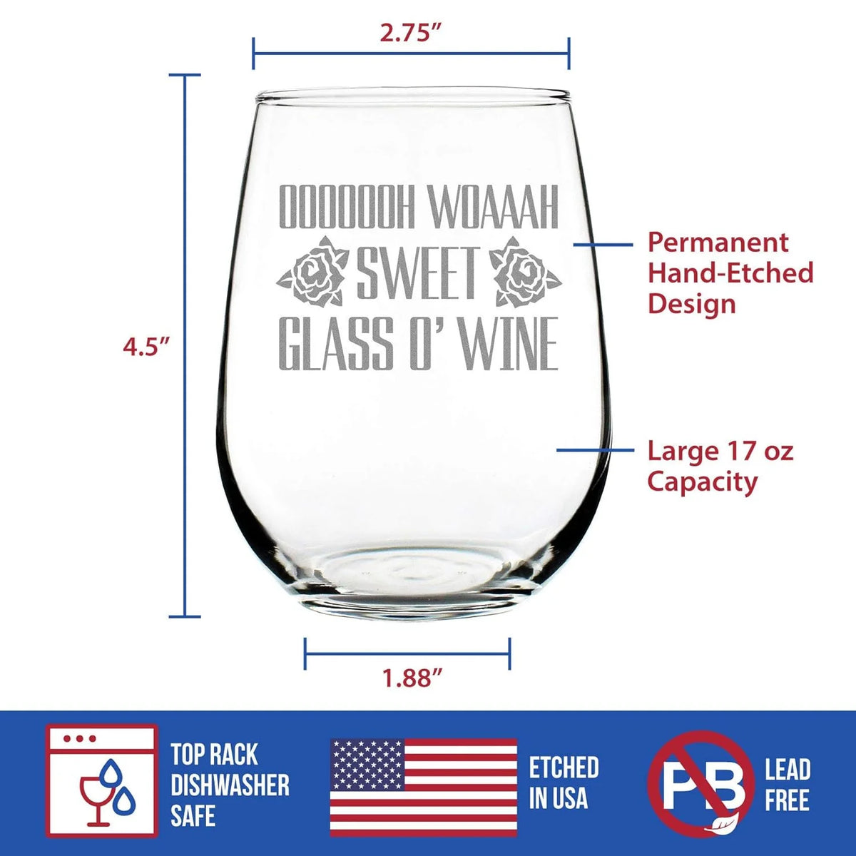 Large Wine Glass K943