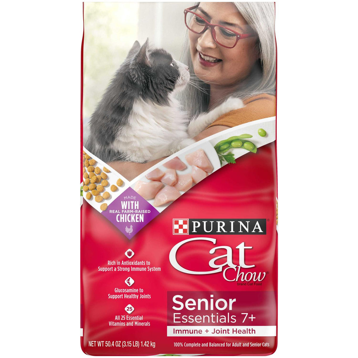 Senior Dry Cat Food Y774