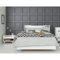 3 Piece Full Size Bedroom Set in White B500