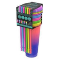 24 oz Color Changing Tumbler Lid & Straw Pack of 6 Z4963