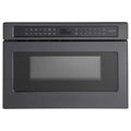 Built-In Microwave Drawer in Matte Black with Sensor Cooking D433412