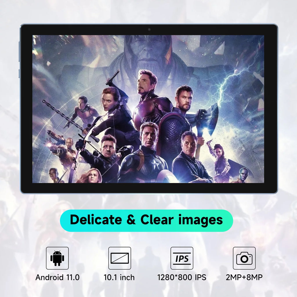 10 inch Android Tablet with Keyboard Case O7338