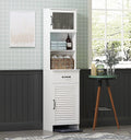 63 Freestanding Bathroom Storage Cabinet with Double Doors and Drawers I985