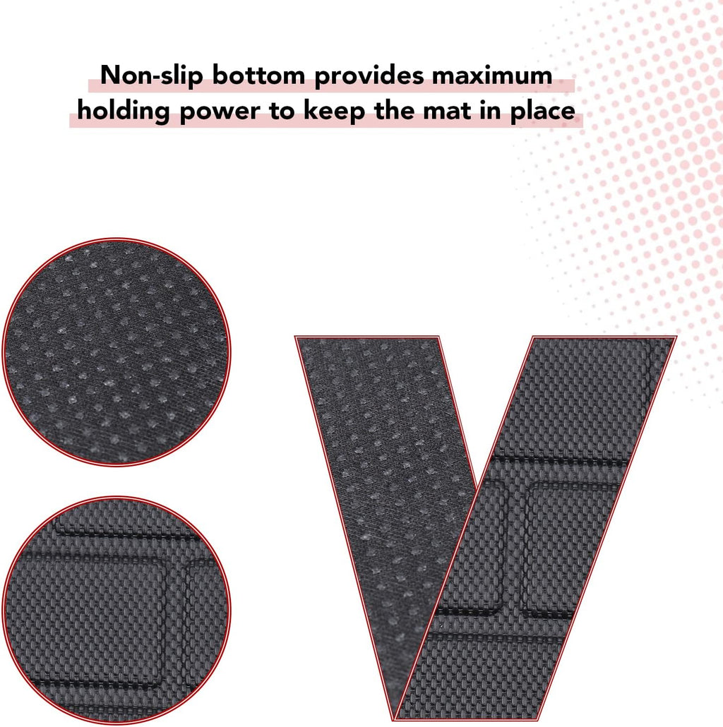 3D All-Weather Anti-Slip Waterproof Floor Liners Set U7250