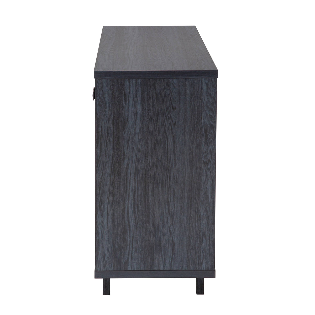 47x22W Distressed Grey Sideboard Storage Cabinet C390745